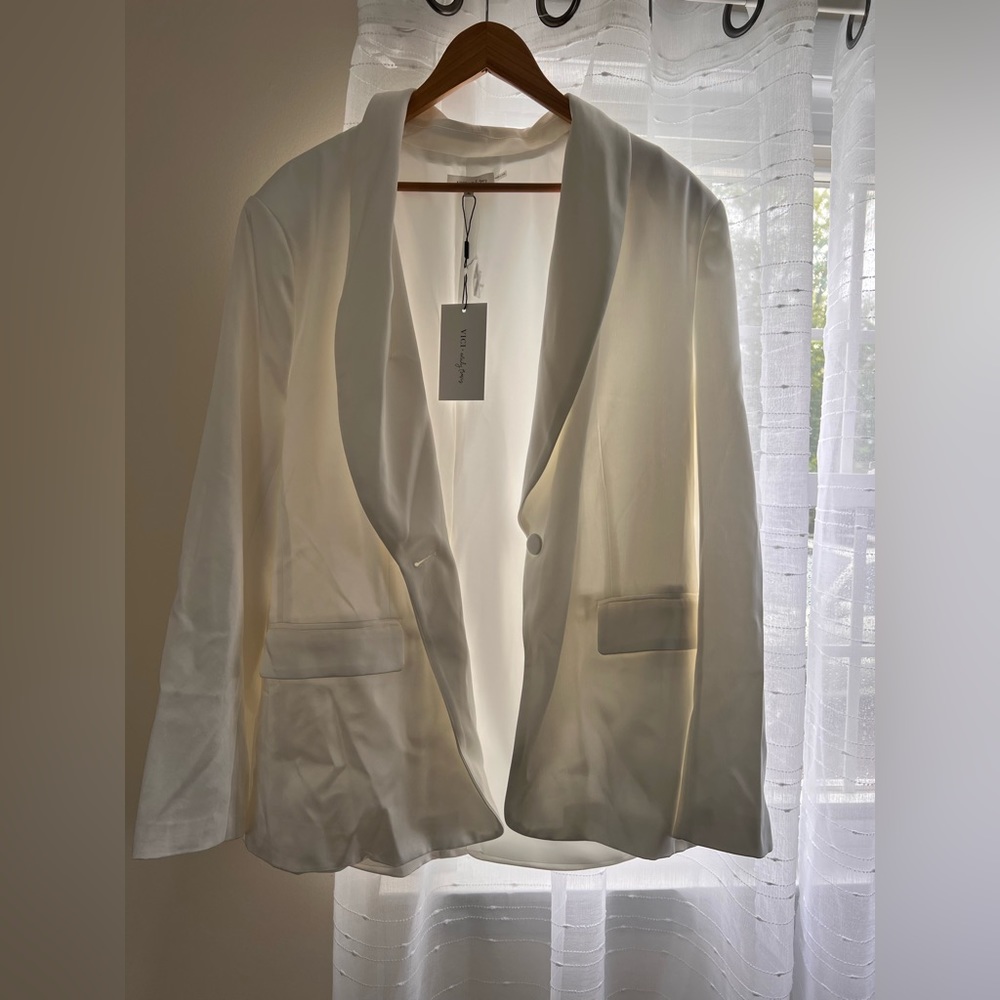 Satin Blazer
